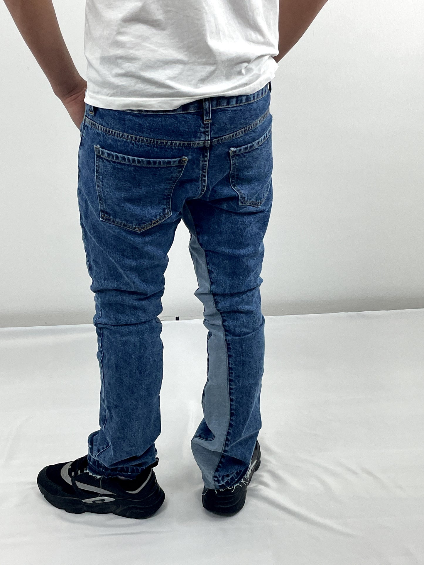 Jeans Flared Cyan