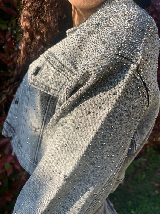 Giacchetta Jeans Shine