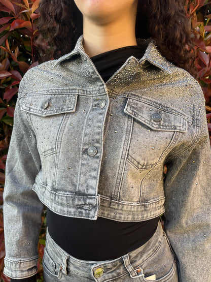 Giacchetta Jeans Shine