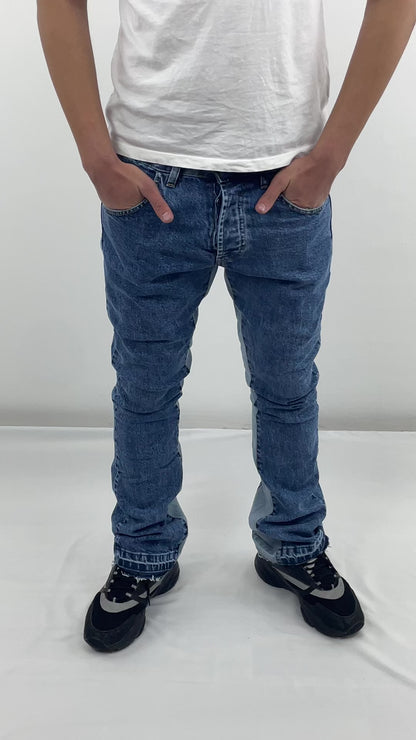Jeans Flared Cyan