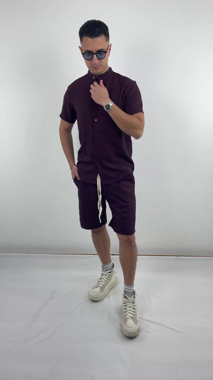 Coordinato Love Bordeaux